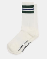 WYNN 2 PACK STRIPE ATHLEISURE SOCKS EGRET