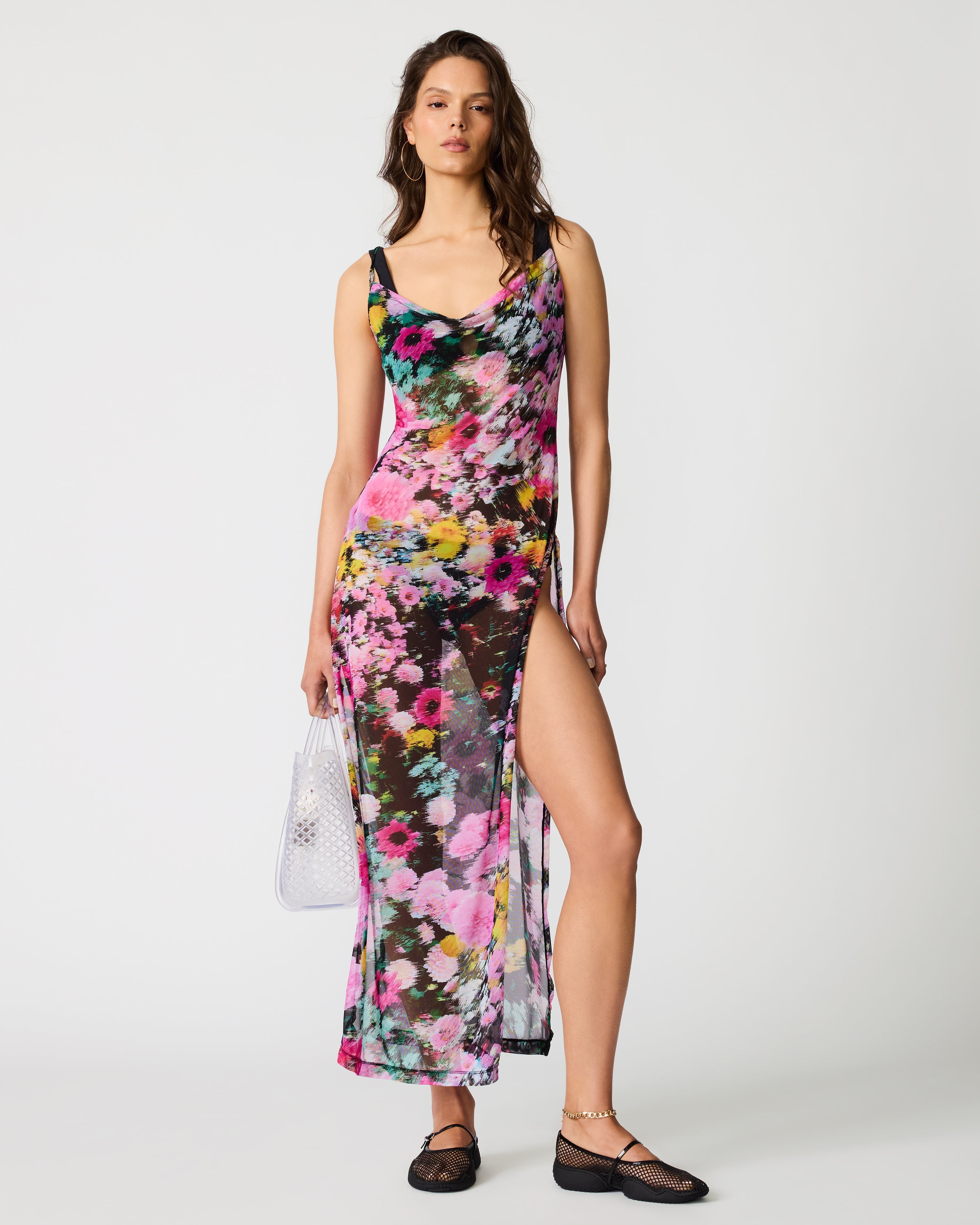 DAZEY FIELDS MULTI BIKINI COVER-UP
